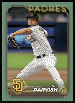 2024 Topps Japan Edition #193 Yu Darvish Jade Green #/75 - Image 1 of 2