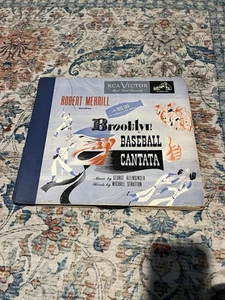 1950’s Brooklyn Dodgers Baseball Cantata Records In Original Holder - Bild 1 von 3