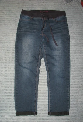 Pantalones de chándal/sudador de mezclilla elásticos para mujer (M) 8-10 SIN LÍMITES (¿Juniors?) Foto 1 de 3