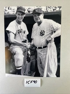 New York Yankees Babe Ruth Boston Red Sox Baseball MLB Photo Print 15F90 - Picture 1 of 3