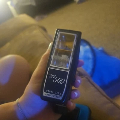 Vintage Acme Lite 500 Solid State Electronic Camera Flash 245A Untested  - Image 1 of 4