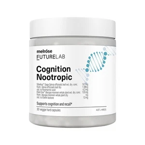 Melrose FutureLab Cognition Nootropic 30 Veggie Capsules - Picture 1 of 1