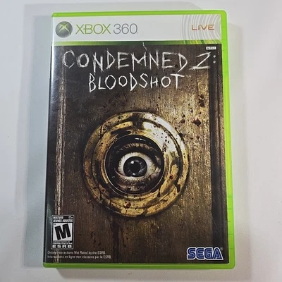 Condemned 2: Bloodshot (Microsoft Xbox 360, 2008) No Manual Tested Very Good - Image 1 of 4