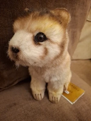  Hansa. Hand Crafted. Wolf Cub Plush . VGC.  - image 1 of 4