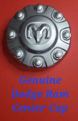 Mopar Dodge Ram 2500 3500 2019 2020 2021 original tapa central plateada 6PG02TRMAB Foto 1 de 4