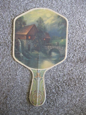 VENTILADOR DE MANO VINTAGE '' LÁCTEALAND" HARRISBURG ORIGINAL TIENDAS DE ALIMENTOS LÁCTEOS Foto 1 de 2