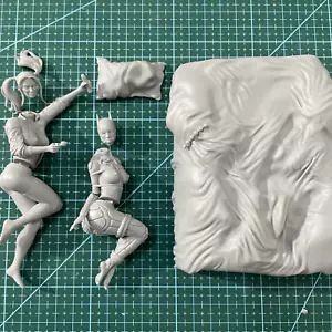 Resin Figuren Mädchen NSFW Modellbausatz im Maßstab 1:24 ungebaut unbemalt - Bild 1 von 6