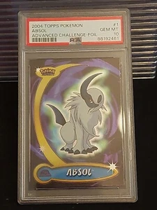 PSA 10 Pokemon 2004 Topps Advanced Challenge Absol Holo Foil GEM Classificato - Pop 7 - Foto 1 di 6