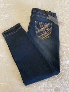 NWT Twentyone Black by Rue 21 Curvy Denim Jeans Women Size 15/16R - Picture 1 of 16