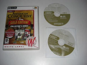AMERICAN CONQUEST GOLD EDITION Collector's Series Pc Cd Rom WL - FAST POST - Picture 1 of 1