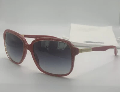 NUEVO Auténtico DOLCE & GABBANA Gafas de sol/mujer DG41722703/8G ROJO/DORADO 58-16-135 Foto 1 de 4