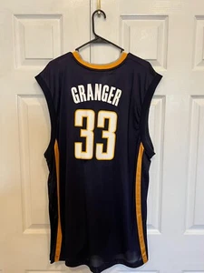 DANNY GRANGER #33 INDIANA PACERS BLUE ADIDAS REPLICA BASKETBALL JERSEY SIZE XL - Picture 1 of 3
