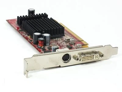 Dell H9142 ATI Radeon X600 128MB DVI S-Video PCIe Video Card 102A2604400 - Image 1 of 4