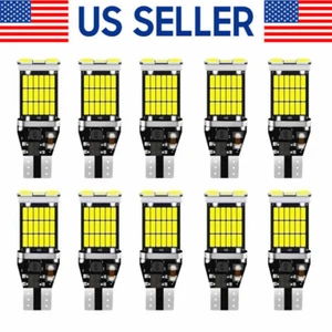 10X T15 921 912 LED Bombillas de Respaldo Inverso W16W 916 6000K Blanco Súper Brillante - Imagen 1 de 15