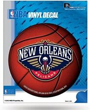 New Orleans Pelicans 4 Inch Round Decal Sticker Flat Vinyl