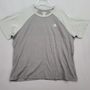 Champion Vapor Cotton Short Sleeve Lightweight Soft T Shirt 2XL Gray - Picture 1 of 12