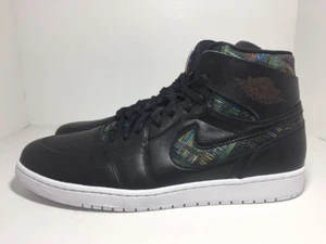 Zapatos para hombre Nike Air Jordan 1 retro High Nouveau BHM negros 836749-045 talla 14 - Imagen 1 de 5