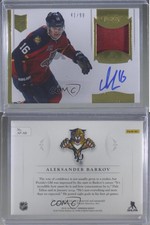 2013-14 Panini Dominion /99 Aleksander Barkov #AP-AB RPA Rookie Patch Auto RC