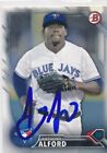 Anthony Alford Toronto Bluejays Autographed Signed 2016 Bowman Bp59