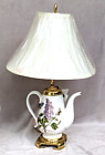 Portmierion Lamp  Botanic  "Garden Lilac"  New Vintage Unique ! Rare.