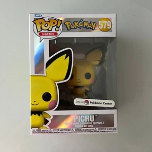 Funko Pop! Pokemon Pearlescent Pichu #579 Pokemon Center exclusivo EN STOCK - Imagen 1 de 5