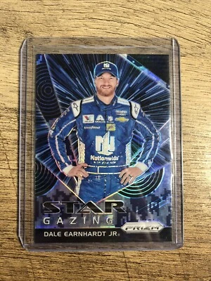 2018 Panini Prizm Camo Prizm Parallel Star Gazing Dale Earnhardt Jr #69 - Image 1 of 2