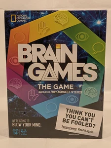 Brain Games The Game National Geographic TV Show Board Game 2015 New Sealed - Picture 1 of 8