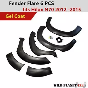 Fender Flares for Toyota Hilux N70 SR SR5 2012-15 OEM Design Wheel Arch Gel Coat - Bild 1 von 6