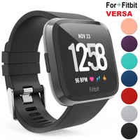For Fitbit Versa Silicone Wrist Strap Wristband Replacement Accessory Watch Band