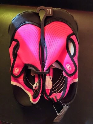 Athletic Works Womens Water Shoes Size 11 Pink Breathable Padded Insole NEW - Image 1 of 3