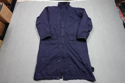 LL Bean Parka Mens Large Blue Wool Lined Heavyweight Winter Long Coat Puffer - Image 1 of 4