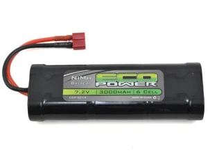 EcoPower NiMH Stick Akku 3000mAh 7.2V mit T-Style Stecker ECP-5014  - Bild 1 von 2