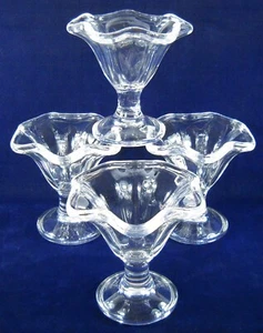 Set of Four Acrylic Dessert Bowls - Picture 1 of 1
