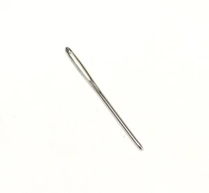 1 Stk. Nadel Perlennadel Spitze stumpf Platin 60x2mm Sticknadel Nähnadel - Bild 1 von 1