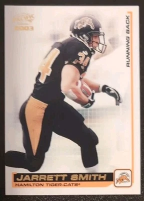 Jarrett Smith #48 2003 Pacific CFL Football Base Card Hamilton Tiger-Cats - Image 1 of 3
