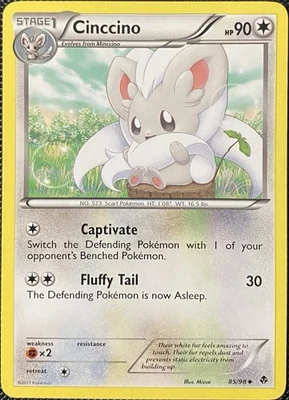 Cinccino 85/98 Emerging Powers Regular - Pokémon Card - Image 1 of 2