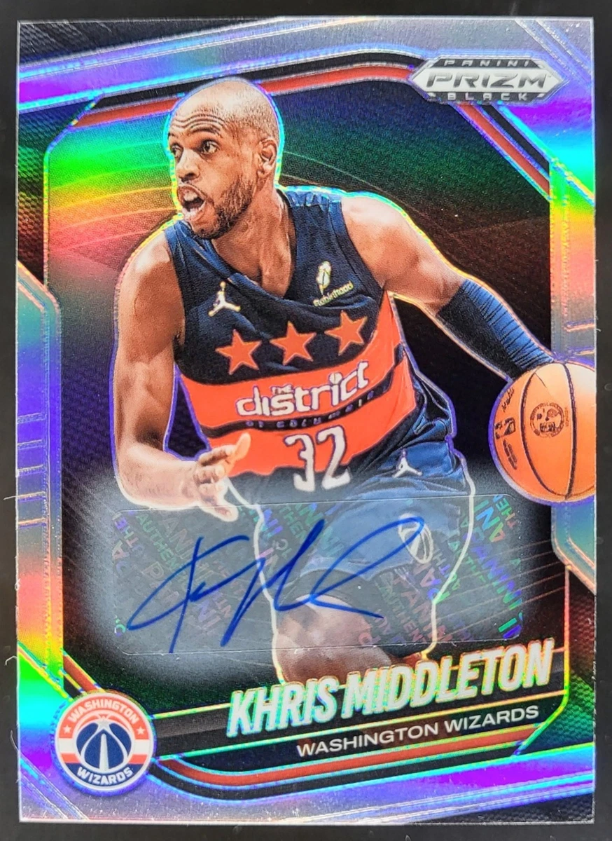 Panini Khris Middleton Basketball Autographed Sports Trading Cards