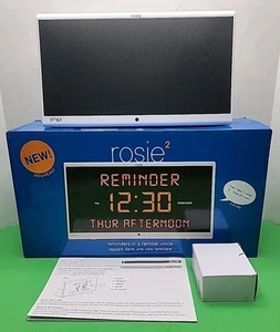 Rosie 2 Stress Free Pill Reminder Day Clock | Voice Activated - No Wifi Required - Picture 1 of 10
