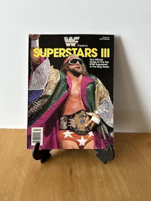 Винтажный WWF Superstars III - 1988 Специальный выпуск - Человек-мачо Рэнди Сэвидж - Изображение 1 из 2