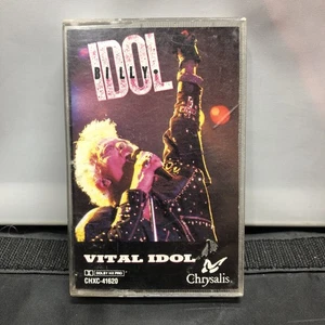 BILLY IDOL Vital Idol CASSETTE Tape CANADA 1987￼ - Picture 1 of 7