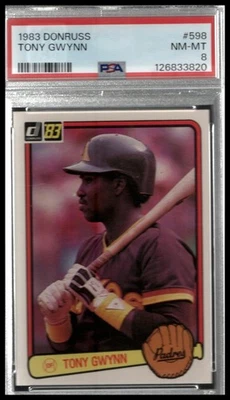 Donruss 1983 - Tony Gwynn #598 (RC) Foto 1 de 2