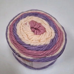 Premier Sweet Roll Yarn BIRTHDAY CAKE POP Purple Pink Cream  1047-24 5oz - Picture 1 of 6