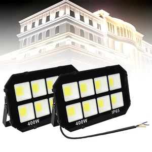 Led Stadium Flood Light Outdoor 40000Lm 400W Equivalent Super Bright Commercial - Picture 1 of 8