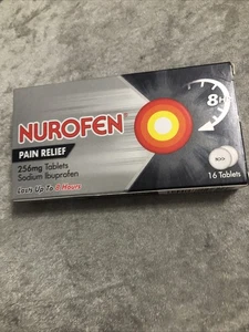 Nurofen 256mg Tablets 16 Count Expiry 2027 - Picture 1 of 1