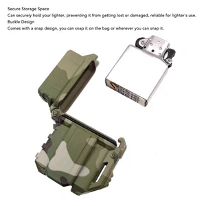 (CP Color)Generic Lighter Container Portable Protective Heat Durable Lighter - Picture 1 of 12