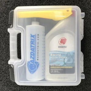 MINI PREMIER KIT w/ 1 QT IDEMITSU PREMIX+16oz BOTTLE, FUNNEL,TOWEL,CLEAR CASE - Picture 1 of 3