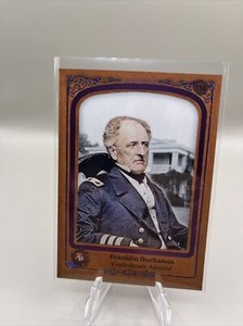 2023 Historic Autographs Civil War Purple Franklin Buchanan 5/10