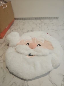 Weihnachtsmann Gesicht Winter Beanie Mütze  - Bild 1 von 3