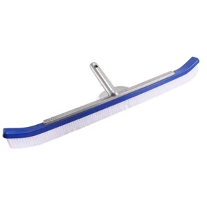 Swimming Pool Wall & Tile Brush,24" Heavy Duty Aluminum Back Cleaning Brush Head - Picture 1 of 13