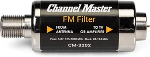 Channel Master CM-3202 FM Filter Improves TV Antenna Signals - Picture 1 of 12